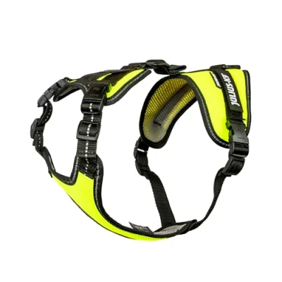 Image of Mantrailing Essential Harness, Size: XS, Neon