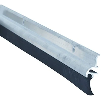 Image of STORMGUARD 03SR0210838A 838 mm BDS Rubber Bottom of The Door Seal Aluminium, 838mm / 33inches Long
