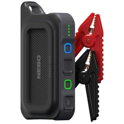 Image of NEBO Assist 800 Jump Starter, Power Bank &amp; Floodlight Portable Emergency Kit Car Starter For Roadside Situations 4 in 1