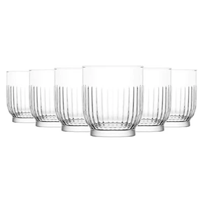 Image of 6x Clear 330ml Tokyo Whisky Glasses By LAV