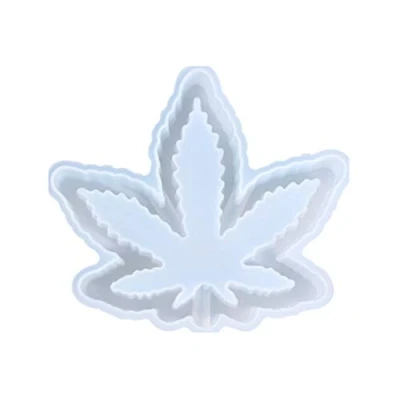 Image of Maple Leaf Ashtray Cast Silicone Mould Epoxy Resin Casting DIY Craft