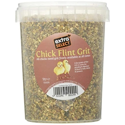 Image of Extra Select Chick Flint Grit Tub, 1 Litre