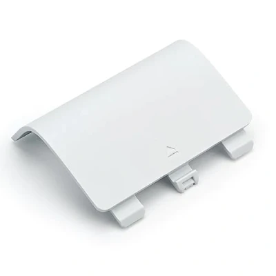 Image of White Battery Holder Shell Back Door Cover Lid Replacement, Compatible with Xbox One &amp; S Wireless Controllers