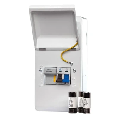 Image of Metal Domestic Mains Fuse Switch with 63A/80A/100A fuses WMFS100/3F