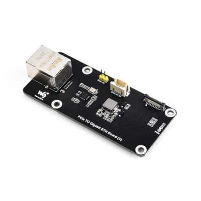 Image of PCIe to Gigabit ETH Board for Raspberry Pi 5, Adapter Support OS, Power Supply via Cable, Driver Free, Plug And Play