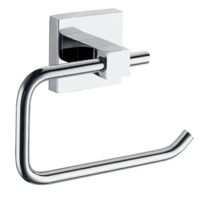 Image of Celbon SUS304 Stainless Steel Modern Toilet Roll Holder Wall Mounted Chrome Finish Paper for and Bathroom
