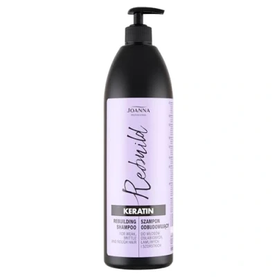 Image of Joanna Professional Keratin Rebuilding Shampoo for Weakened and Brittle Hair 1000ml