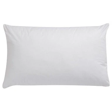 Image of Set of 2 pillow cases (polyester) White