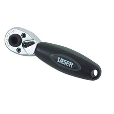 Image of Laser 3723 Stubby Ratchet &amp; Bit Driver 1/4&quot;D