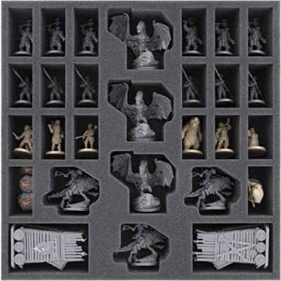 Image of Feldherr AFMFGA045BO foam tray compatible with the Lord of Rings: Journeys in Middle earth Spreading War board game box