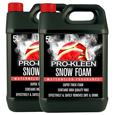 Image of 10L of Pro Kleen Watermelon Snow Foam with Wax Super Thick &amp; Non Caustic Extremely Powerful Easy To Use