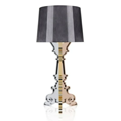 Image of Kartell Bourgie Table Lamp Multicolored Titanium