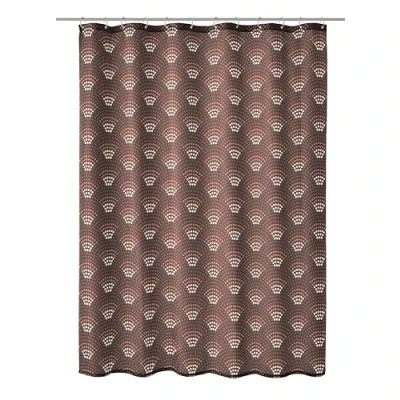 Image of Kleine Wolke Shower Curtain, Polyester, Hazel, 180x200 cm