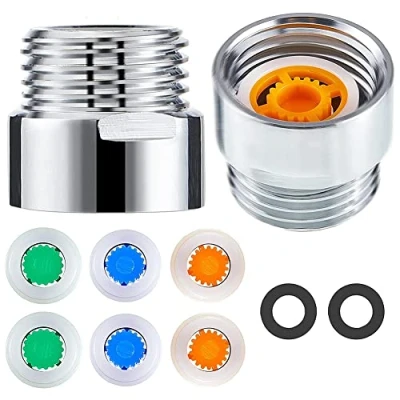 Image of Shower Flow Restrictor Set, Water Limiter, 1/2 Thread Size 4, 6 and 9 L/Min for Saving Bathrooms, Pack of 8