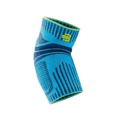 Image of BAUERFEIND 1 x Unisex Elbow Support for Ball and Kickback Sports Stabilising Joint Silicone Ring Size M rivera