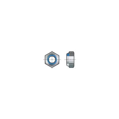 Image of 5x Qualfast M20 Nyloc Nut Type T DIN985