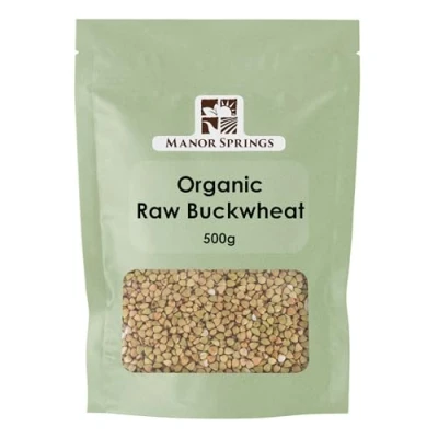 Image of Organic Raw Buckwheat Groats 500g by Manor Springs