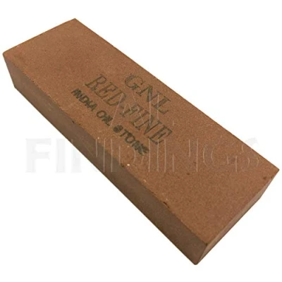 Image of Jewellers Tools Norton India Oilstone Sharpening Stone 145mm x 50mm 25mm