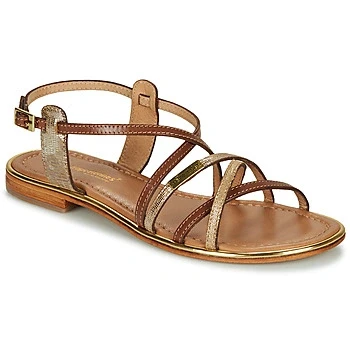 Image of Les Tropéziennes par M. Belarbi Women&#039;s Harry Open Toe Sandals, Brown (Tan/or 797), 2.5 UK