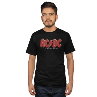 Image of AC/DC Men&#039;s MEACDCRTS053 t Shirt, Black, XL
