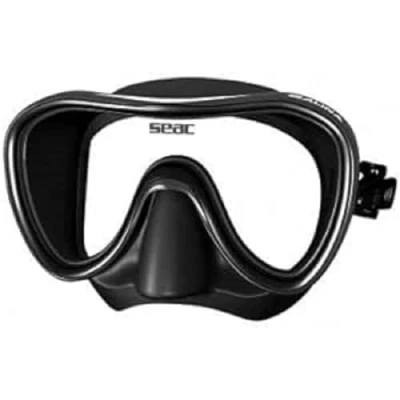 Image of SEAC Salina, Snorkelling and Scuba Diving Mask for Adults Younger Divers