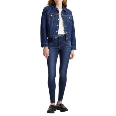 Image of Levi&#039;s Women&#039;s 720 High Rise Super Skinny Jeans, Love Song Dark, 24W / 28L