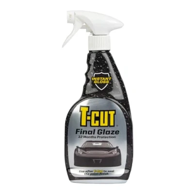 Image of T Cut Final Glaze 500 ml Ultimate Car Polish for Year Round Shine &amp; Protection Ideal All Surfaces including Paintwork, Glass, Bumpers Trim