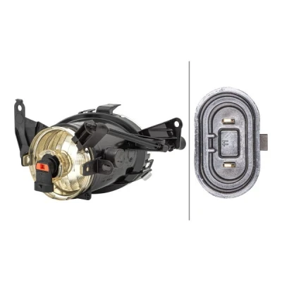 Image of 13262573 Fog Lights HELLA 1N0 354 681 011 Left 12V VAUXHALL: Corsa Mk3