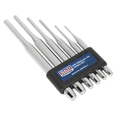 Image of Sealey Premier Parallel Pin Punch Set 6pc