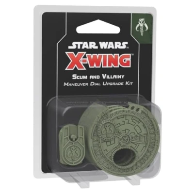 Image of Fantasy Flight Games Star Wars X Wing Second Edition: Wing: Scum and Villainy Maneuver Dial Upgrade Kit Miniature Game