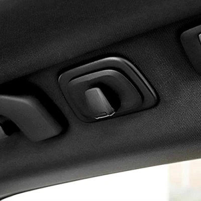 Image of OuyOo Roof Hooks Clothes Hanger Hook Trim for VOLVO XC60 2018 2020 XC90 XC40 V40 2015 V90 S90 2016 Interior Car Accessories