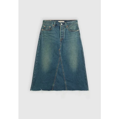 Image of Levi&#039;s Women&#039;s Hr A Line Decon Skirt, Hinged Heart, 32W