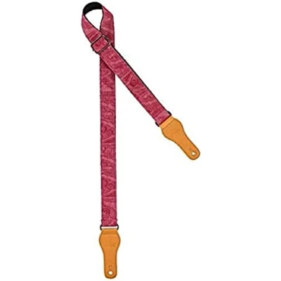 Image of Ortega Guitars Adjustable Ukulele Strap Spring Series Cotton, Pink (OCS 320U)