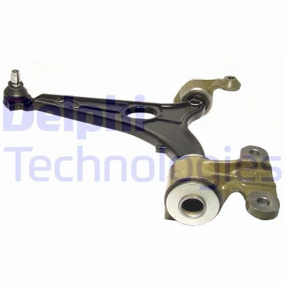 Image of 1607303080, 3520P6, 3521H0 Suspension Arm DELPHI TC1470 with ball joint Left, Lower Trailing Cast Steel PEUGEOT: 807 MPV, CITROËN: C8 II