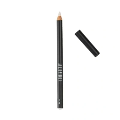 Image of Lord &amp; Berry SILK KAJAL Kohl Eyeliner Pencil, Long Lasting Soft Gel based Eye Liner for Women With Smudgeable Semi Matte Finish, Ophthalmologically Tested Cruelty Free Makeup, White