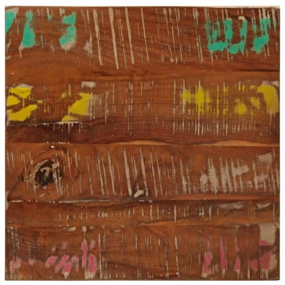 Image of vidaXL Table Top 60x60x2.5 cm Square Solid Wood Reclaimed