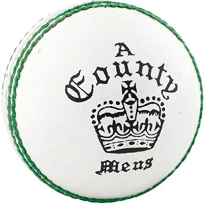 Image of Readers Cricket Ball County Crown White Mens