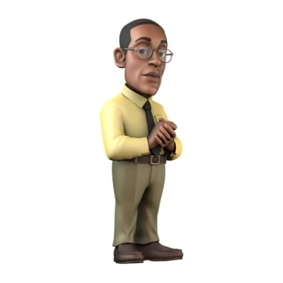 Image of MINIX Bandai Gustavo Fring Model, Collectable Gus Figure From The Breaking Bad TV Series, Toys Range, Collect Your Favourite Figures Show