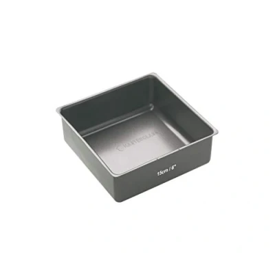 Image of Master Class Non Stick Deep Loose Base Cake Pan Square 15cm (6)