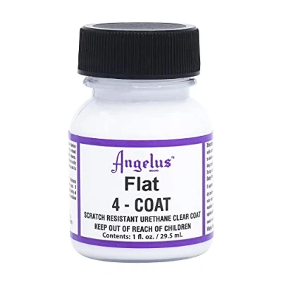 Image of Angelus Flat 4 Coat Urethane Clear Coat, 1oz