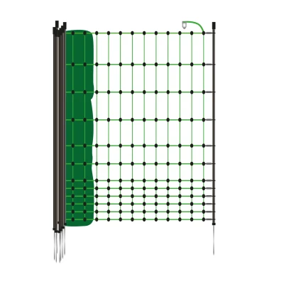 Image of Poultry netting, green, single pin, 112cm, 50m
