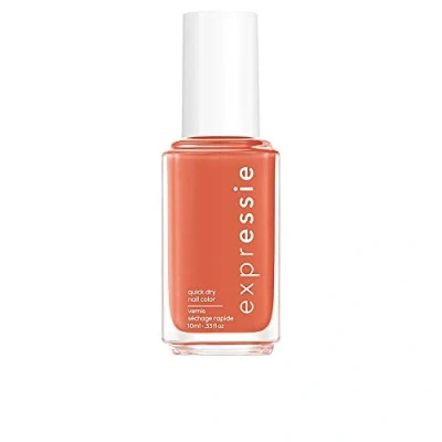 Image of Essie ExprEssie Quick Dry Formula, Orange Coral Red Nail Polish 160 In A Flash Sale