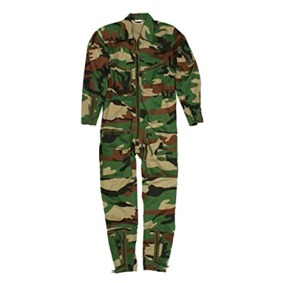 Image of Armyandoutdoors Continental Flight Suit/Boiler Suit (38, Woodland Camo)
