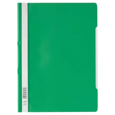 Image of Durable Clear View A4 Folder Green