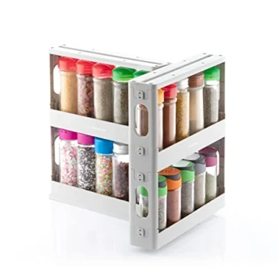 Image of InnovaGoods Sliding and Pivoting Spice Organiser Rispick