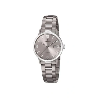 Image of Festina Women&#039;s Titanium Analogical Watch F20436/2, Grey
