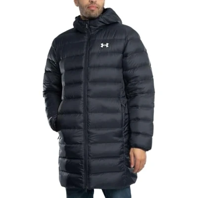 Image of Under Armour Men&#039;s Legend Down Parka Jacket, Black, M