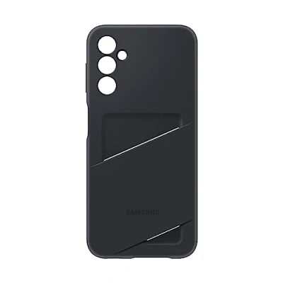 Image of Samsung TPU Card Slot Back Cover Black Galaxy A14