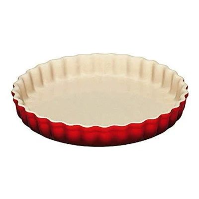 Image of Le Creuset Pie Dish Heritage Cerise ø 28 cm