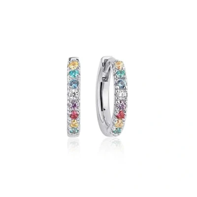 Image of Earrings Ellera Medio Rainbow 925 sterling silver